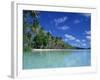 Bora Bora, Tahiti, Society Islands, French Polynesia, Pacific Islands, Pacific-Mawson Mark-Framed Photographic Print