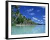 Bora Bora, Tahiti, Society Islands, French Polynesia, Pacific Islands, Pacific-Mawson Mark-Framed Photographic Print