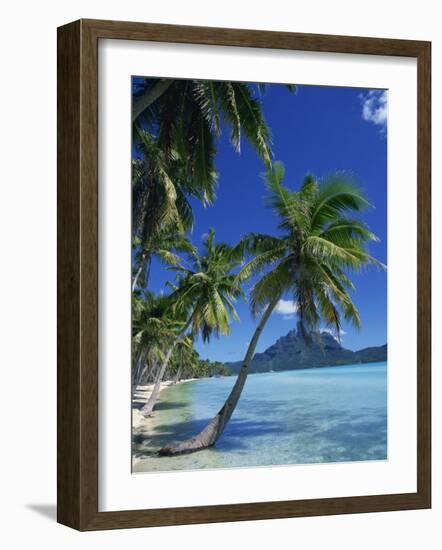 Bora Bora, Tahiti, Society Islands, French Polynesia, Pacific Islands, Pacific-Mawson Mark-Framed Photographic Print