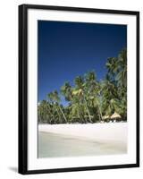 Boracay Beach, Palm Trees and Sand, Boracay Island, Philippines-Steve Vidler-Framed Photographic Print