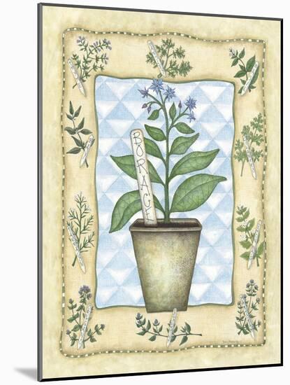 Borage-Robin Betterley-Mounted Giclee Print