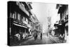 Borah Bazaar Street, Bombay, C.1870s-Colin Roderick Murray-Stretched Canvas