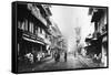 Borah Bazaar Street, Bombay, C.1870s-Colin Roderick Murray-Framed Stretched Canvas