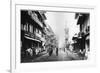 Borah Bazaar Street, Bombay, C.1870s-Colin Roderick Murray-Framed Photographic Print