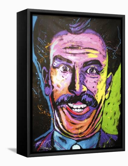 Borat 002-Rock Demarco-Framed Stretched Canvas