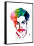 Borat Watercolor-Lora Feldman-Framed Stretched Canvas