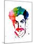 Borat Watercolor-Lora Feldman-Mounted Art Print