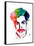 Borat Watercolor-Lora Feldman-Framed Stretched Canvas