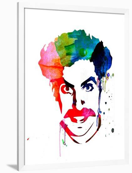 Borat Watercolor-Lora Feldman-Framed Art Print