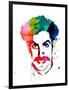 Borat Watercolor-Lora Feldman-Framed Art Print