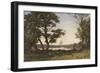 Bord De Loing, 1891 (Oil on Canvas)-Henri-Joseph Harpignies-Framed Giclee Print