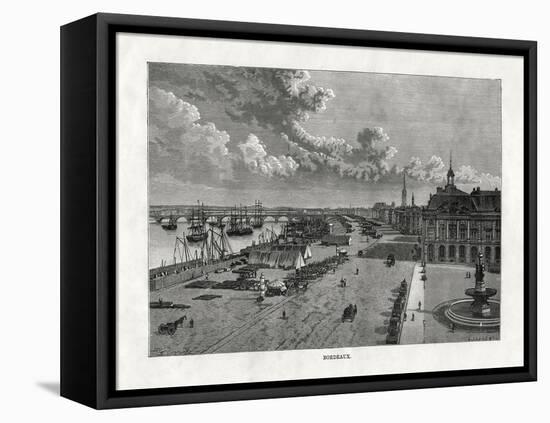 Bordeaux, France, 1879-A Sargent-Framed Stretched Canvas