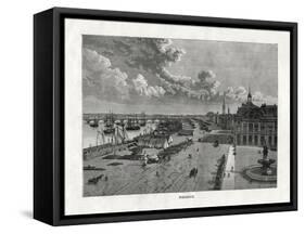 Bordeaux, France, 1879-A Sargent-Framed Stretched Canvas