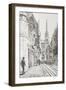Bordeaux, France. Twin Spire-Vincent Booth-Framed Giclee Print