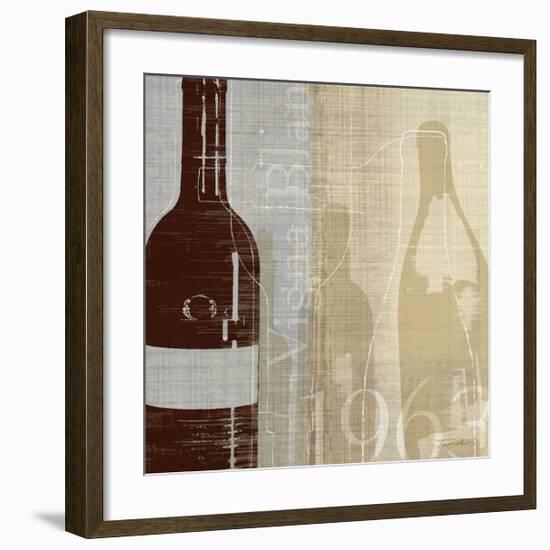 Bordeaux II-Tandi Venter-Framed Giclee Print