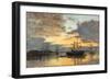 Bordeaux, in the Harbor, 1880-Eugène Boudin-Framed Giclee Print