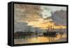 Bordeaux, in the Harbor, 1880-Eugène Boudin-Framed Stretched Canvas