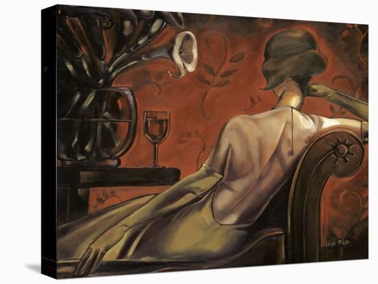 Bordeaux Lounge-Trish Biddle-Stretched Canvas