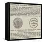 Bordeaux National Assembly Medal-null-Framed Stretched Canvas