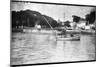 Bordeaux Net Fishing-null-Mounted Photographic Print