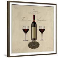 Bordeaux Superieur-Sandro Ferrari-Framed Art Print