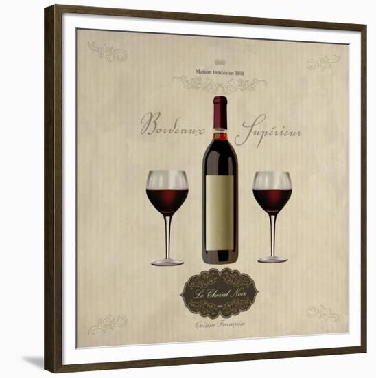 Bordeaux Superieur-Sandro Ferrari-Framed Art Print