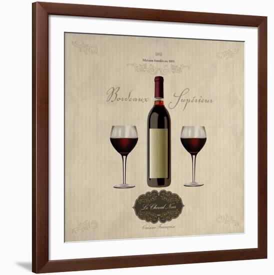 Bordeaux Superieur-Sandro Ferrari-Framed Art Print