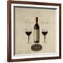 Bordeaux Superieur-Sandro Ferrari-Framed Art Print