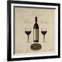 Bordeaux Superieur-Sandro Ferrari-Framed Art Print