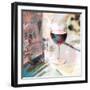 Bordeaux Vineyard Cafe #1-Alan Blaustein-Framed Photographic Print