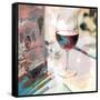 Bordeaux Vineyard Cafe #1-Alan Blaustein-Framed Stretched Canvas