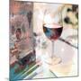 Bordeaux Vineyard Cafe #1-Alan Blaustein-Mounted Photographic Print