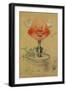 Bordeaux Wine, Caricature, 1857, Drawing-Claude Monet-Framed Giclee Print