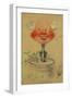 Bordeaux Wine, Caricature, 1857, Drawing-Claude Monet-Framed Giclee Print