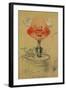 Bordeaux Wine, Caricature, 1857, Drawing-Claude Monet-Framed Giclee Print