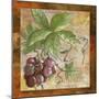 Bordeaux Wine Grapes-Megan Aroon Duncanson-Mounted Art Print