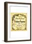 Bordeaux Wine Label-null-Framed Giclee Print