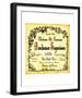 Bordeaux Wine Label-null-Framed Giclee Print