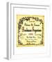 Bordeaux Wine Label-null-Framed Giclee Print