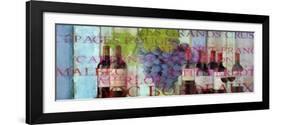Bordeaux Wine-Cora Niele-Framed Giclee Print