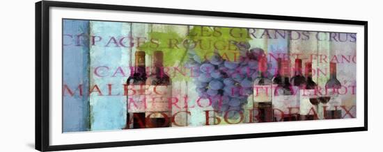 Bordeaux Wine-Cora Niele-Framed Giclee Print