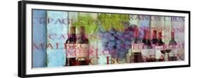 Bordeaux Wine-Cora Niele-Framed Giclee Print