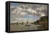 Bordeaux-Eugene Louis Boudin-Framed Stretched Canvas