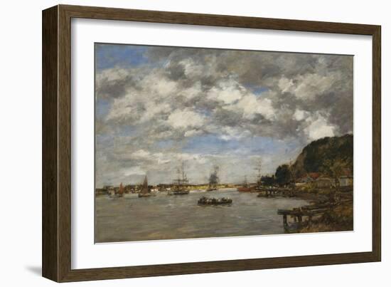 Bordeaux-Eugene Louis Boudin-Framed Giclee Print