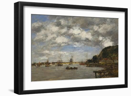 Bordeaux-Eugène Boudin-Framed Giclee Print