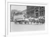 Borden Dairies Enter a Horse Drawn Wagon In the Work Horse Parade-null-Framed Art Print