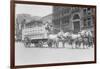 Borden Dairies Enter a Horse Drawn Wagon In the Work Horse Parade-null-Framed Art Print