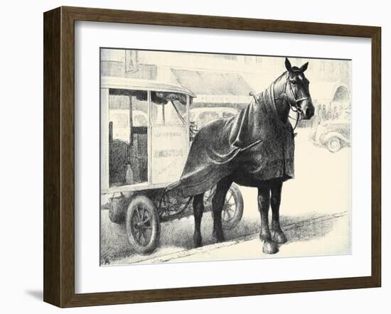 Borden's Bob; Ambassador Of Good Will-C.W. Anderson-Framed Art Print