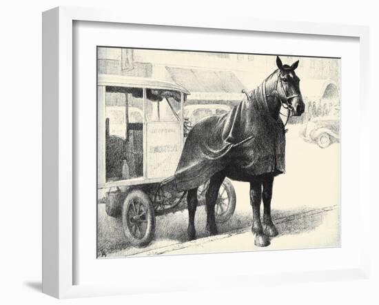 Borden's Bob; Ambassador Of Good Will-C.W. Anderson-Framed Art Print