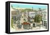 Border at Nogales in the Twenties-null-Framed Stretched Canvas